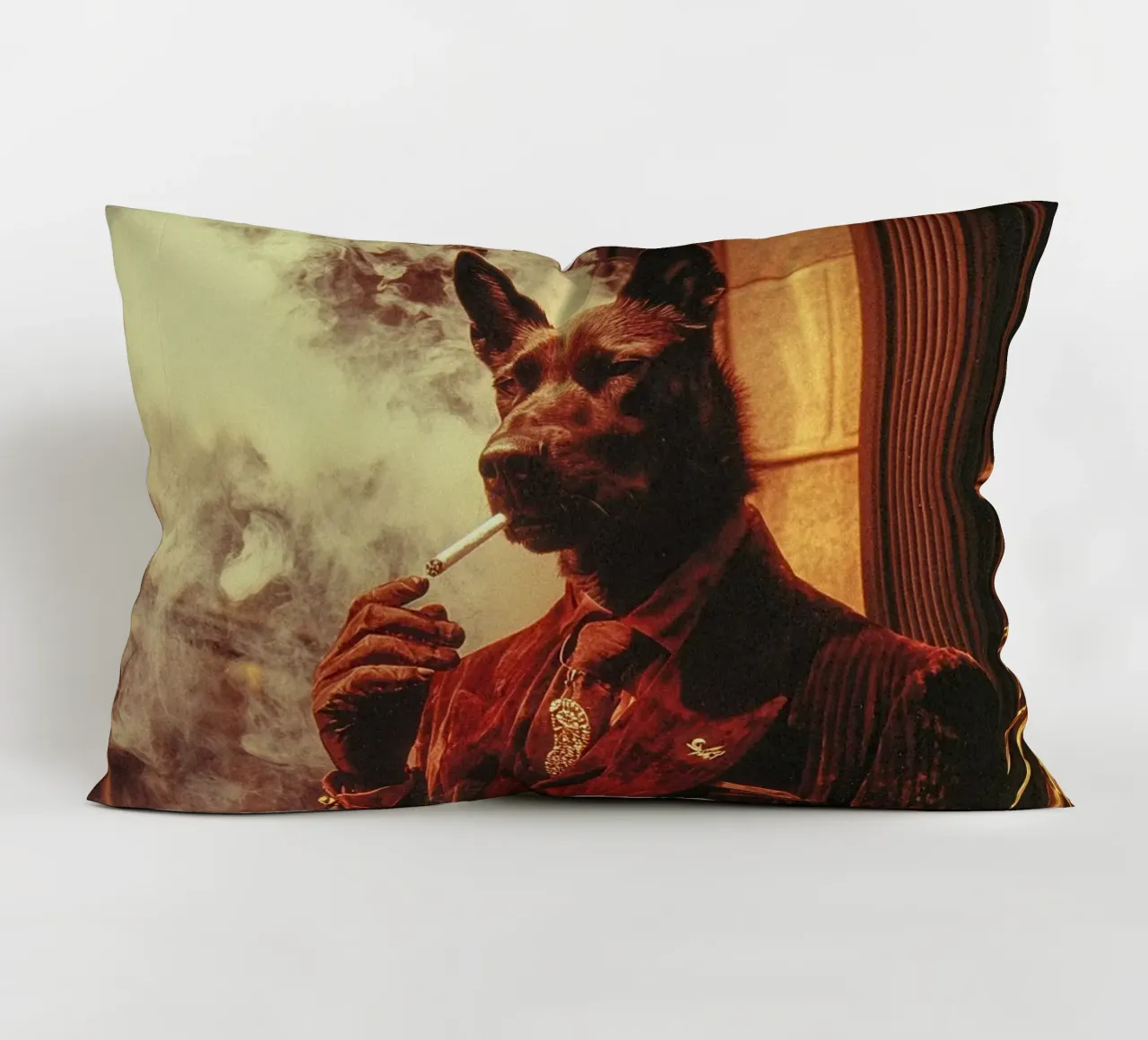 Salvatore cuscino da Affiches Chien Originales – Dogland