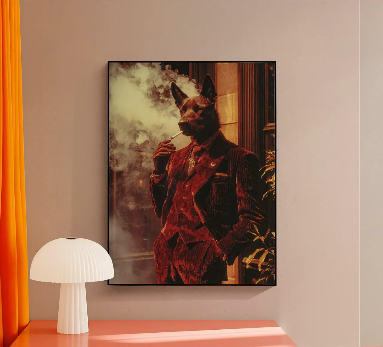 Salvatore plexiglass da Affiches Chien Originales – Dogland