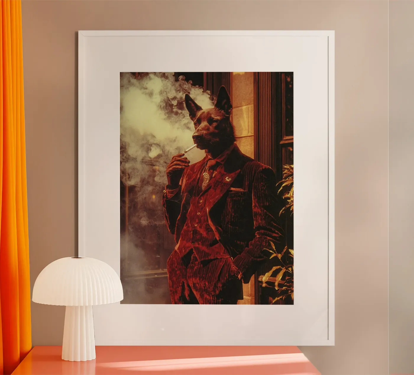 Salvatore poster van Affiches Chien Originales – Dogland