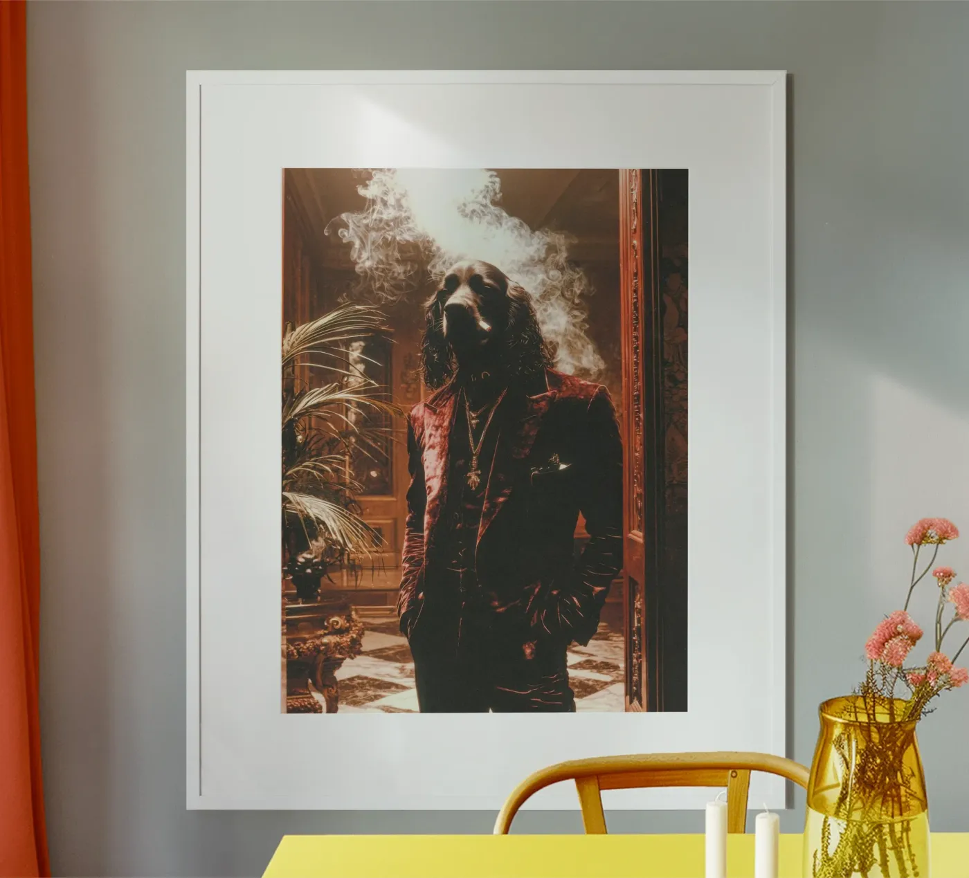 Lorenzo poster by Affiches Chien Originales – Dogland