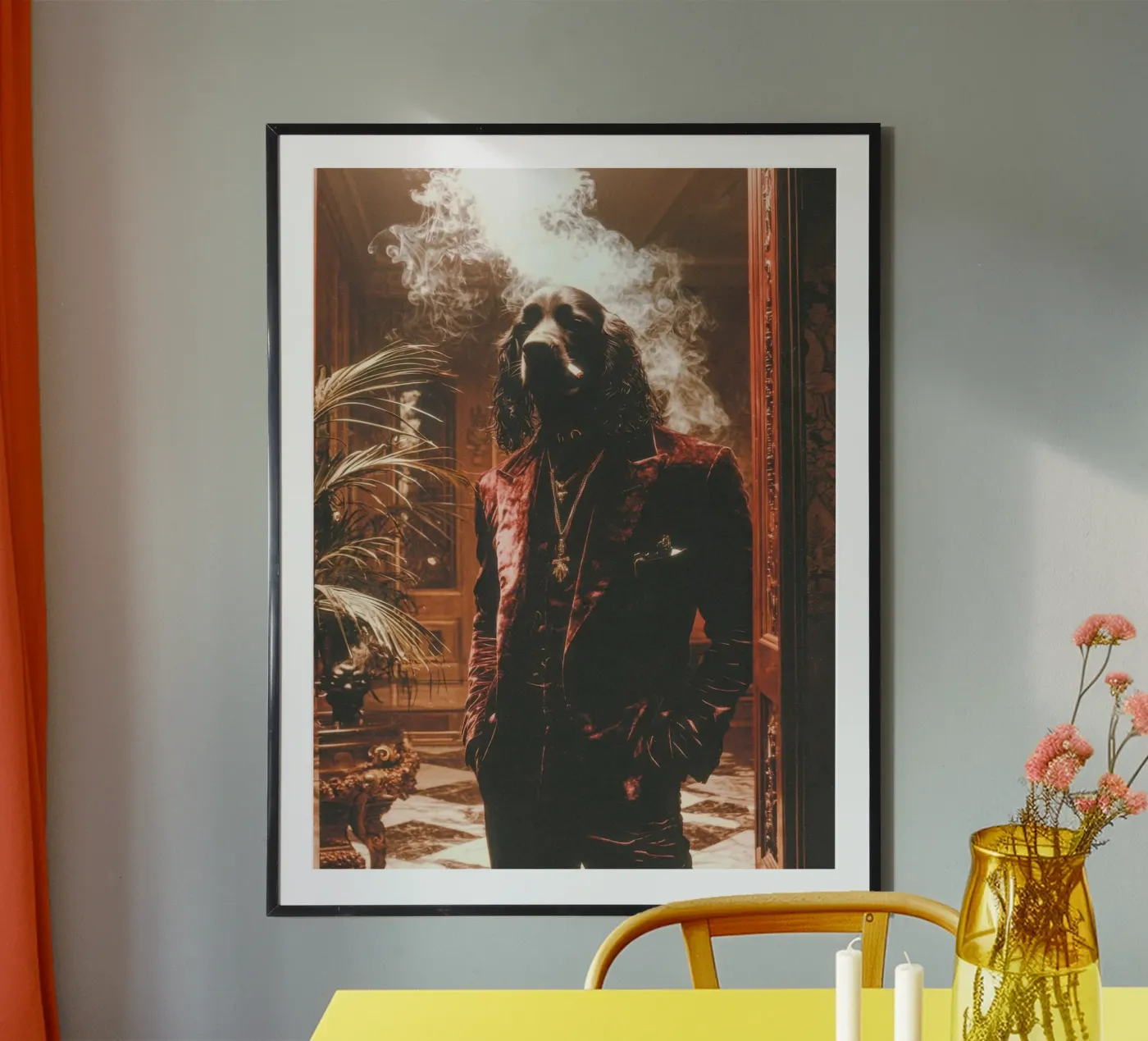 Lorenzo poster by Affiches Chien Originales – Dogland