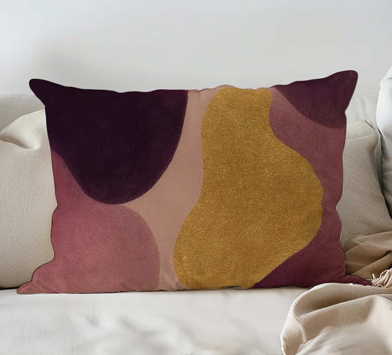 Puntini astratti cuscino da Aquarevo
