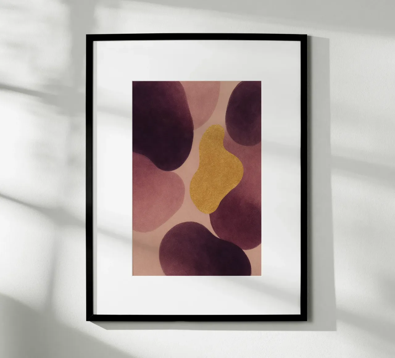Puntini astratti poster da Aquarevo