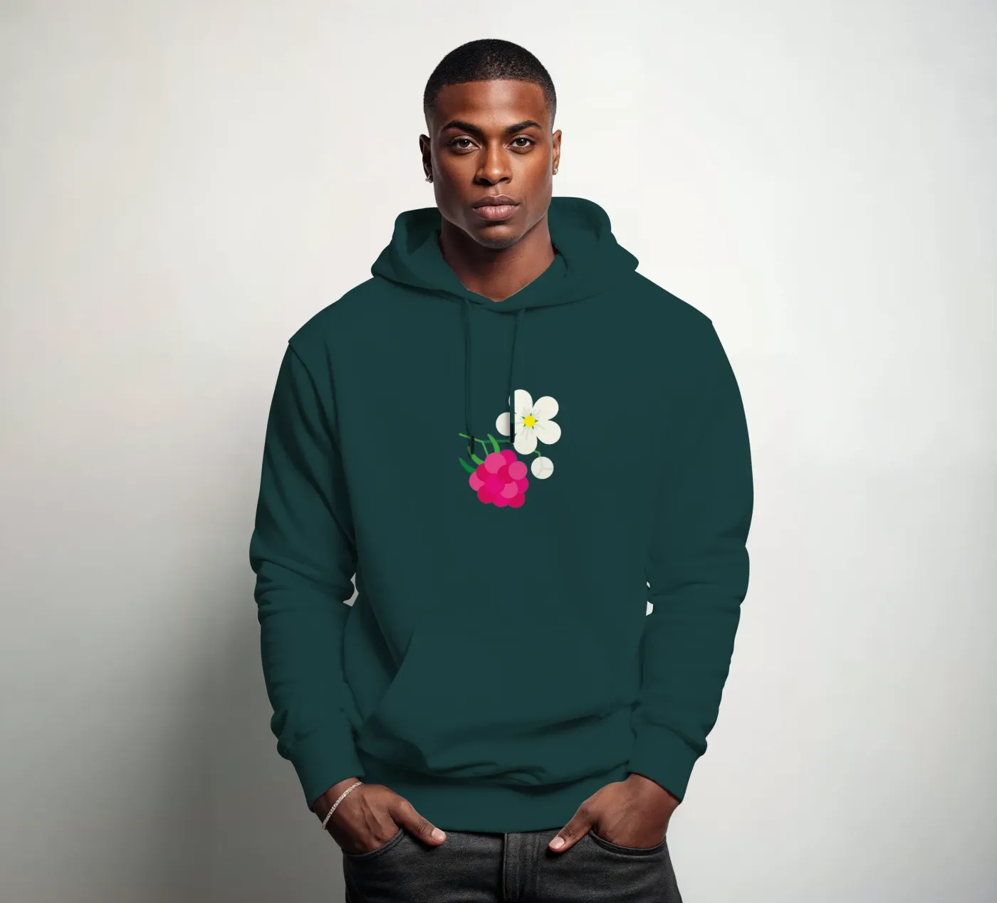 Raspberry Hoodie von Lidia Blomgren