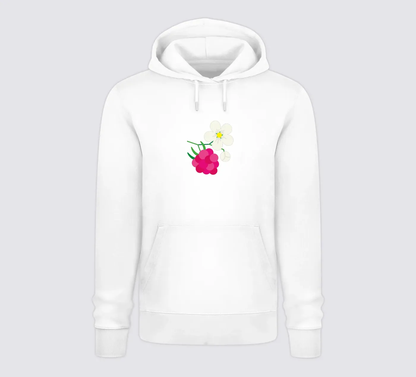 Raspberry hoodie by Lidia Blomgren