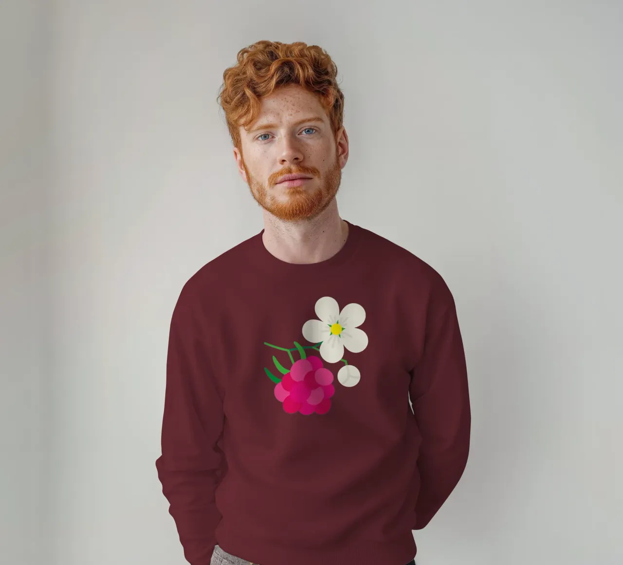 Lampone felpa da Lidia Blomgren