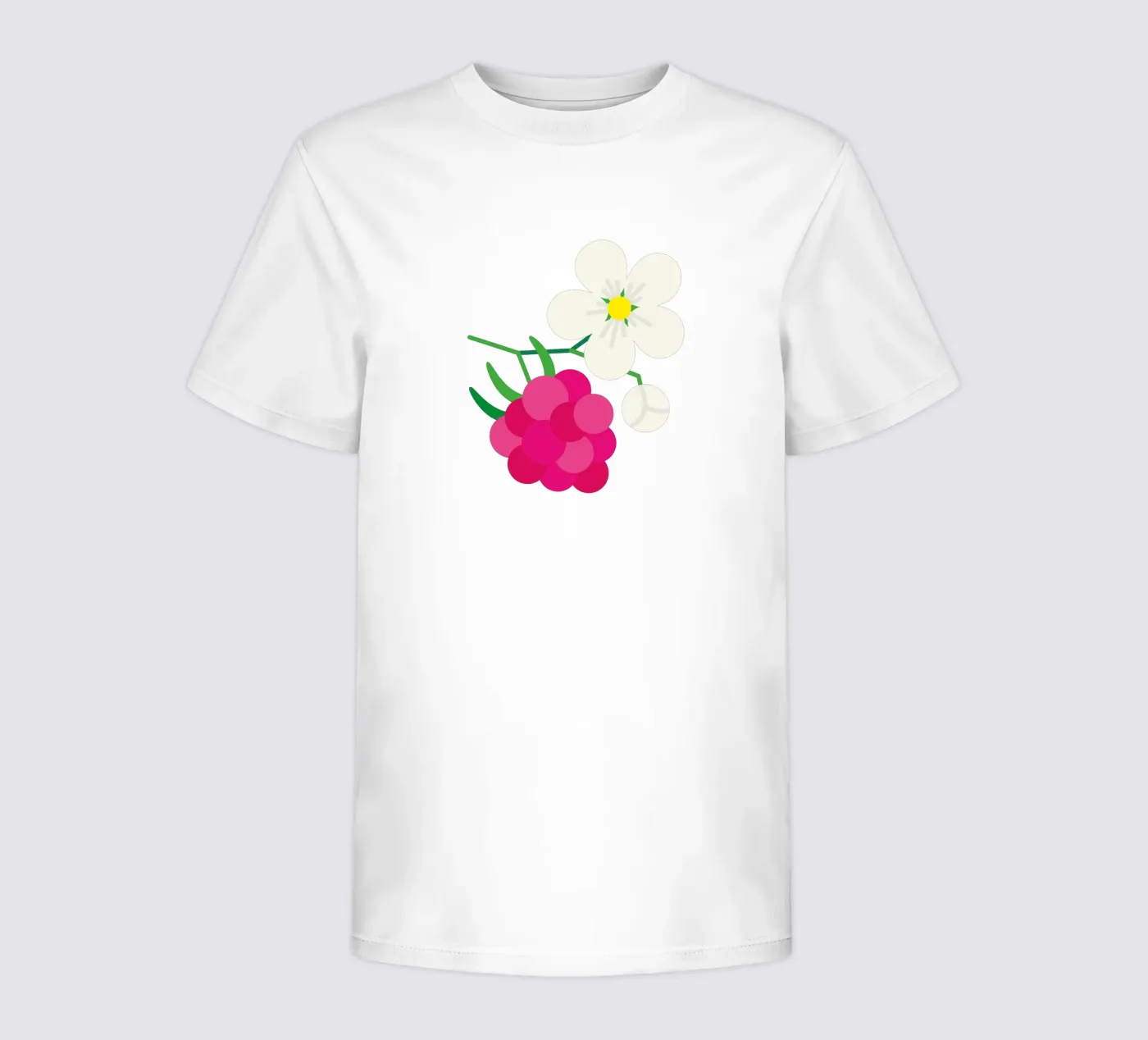 Raspberry kids t-shirt by Lidia Blomgren