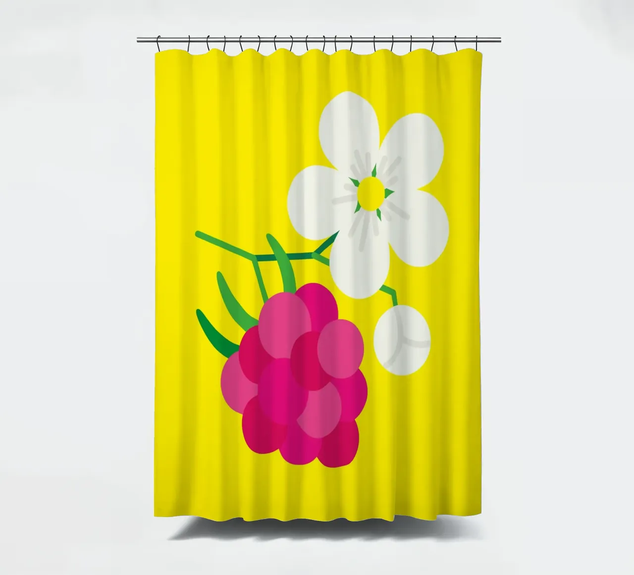 Raspberry Duschvorhang von Lidia Blomgren