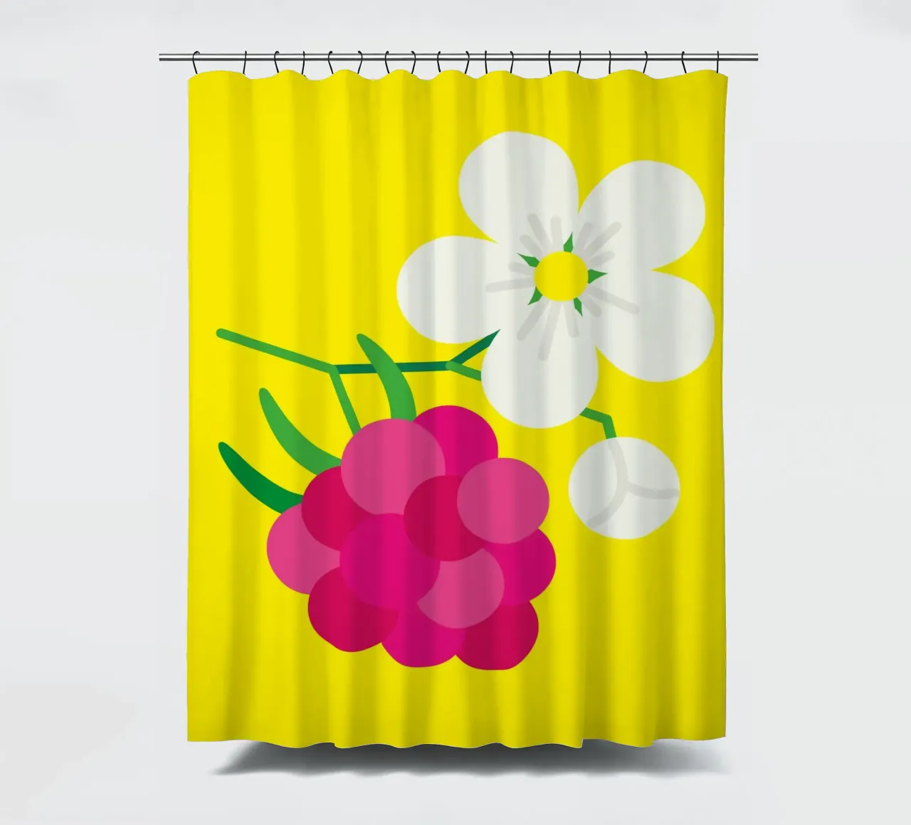 Raspberry Duschvorhang von Lidia Blomgren