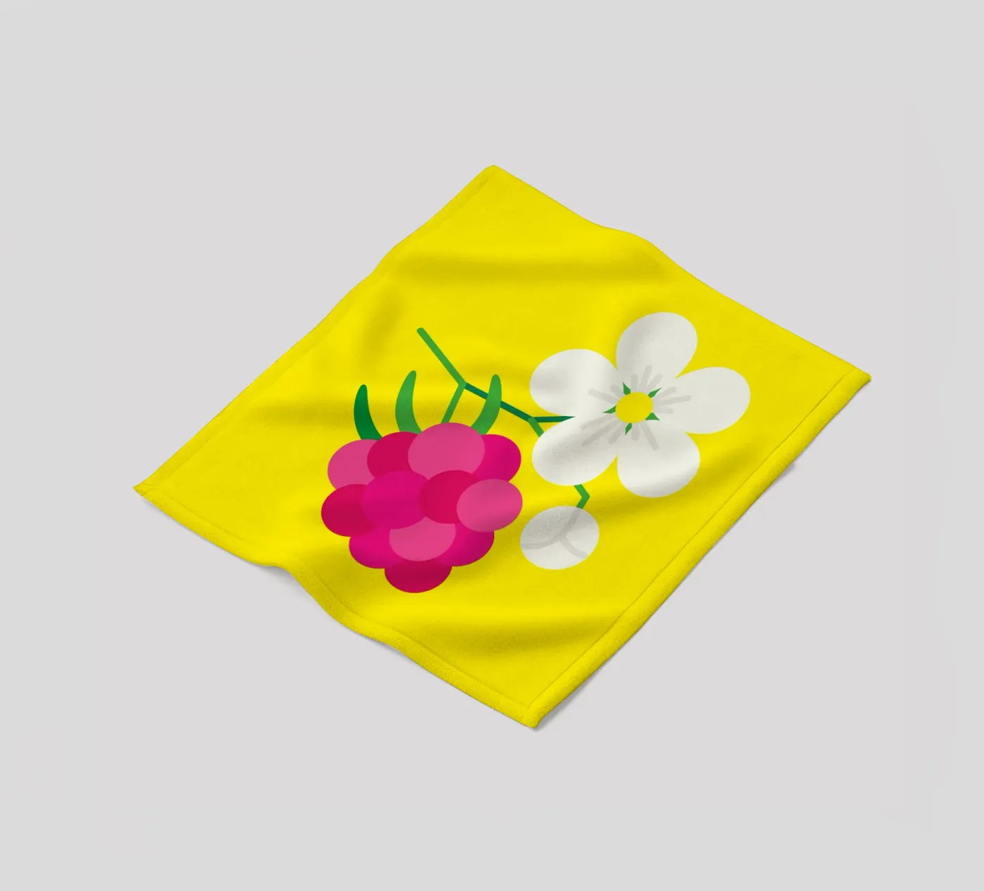 Raspberry coperta in pile da Lidia Blomgren