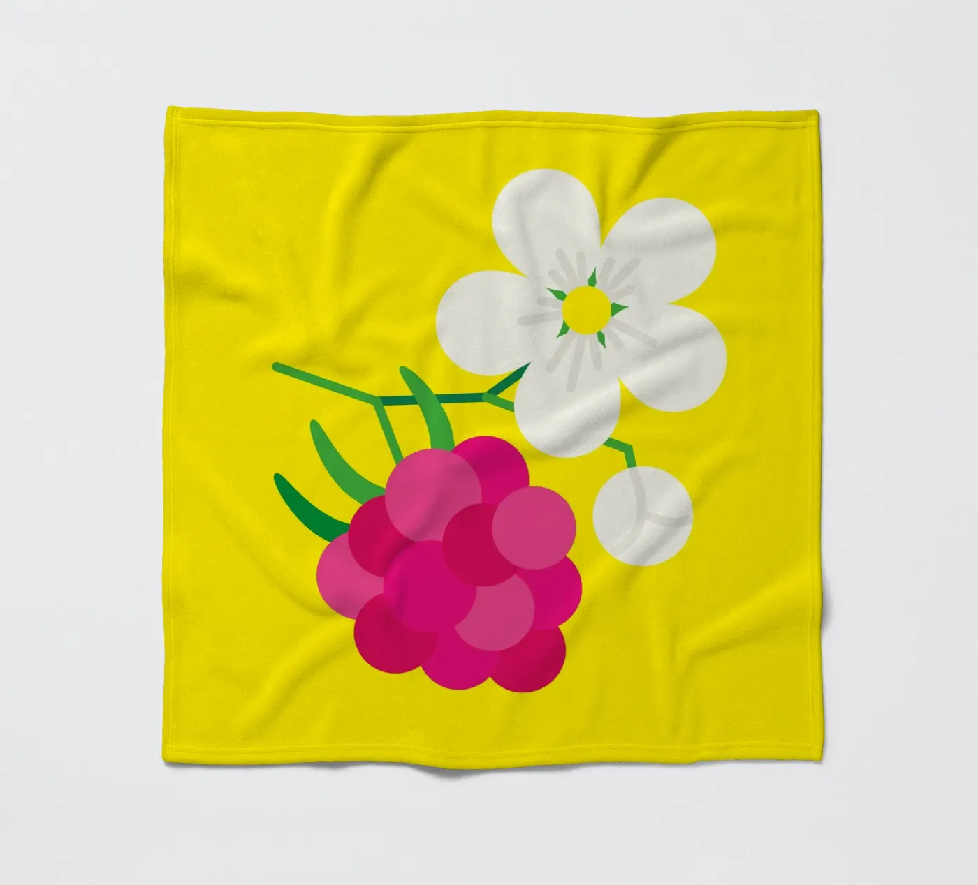 Raspberry Fleecedecke von Lidia Blomgren