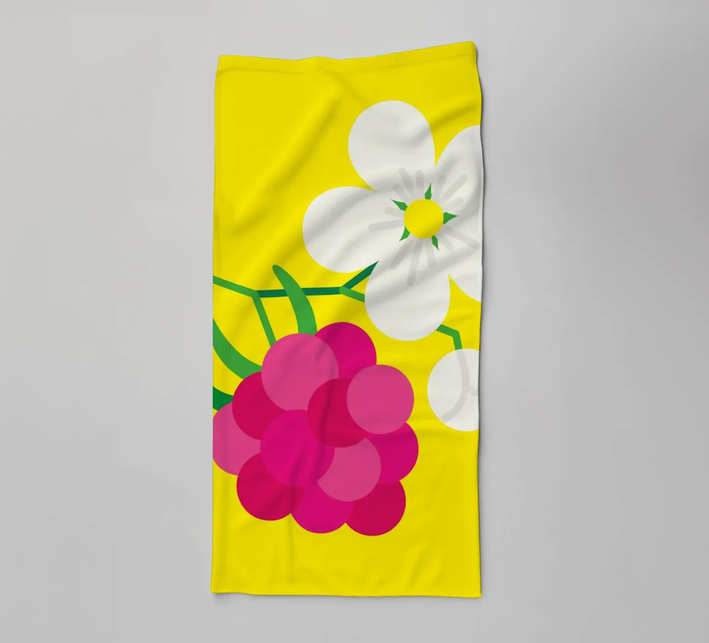 Raspberry Handtuch von Lidia Blomgren