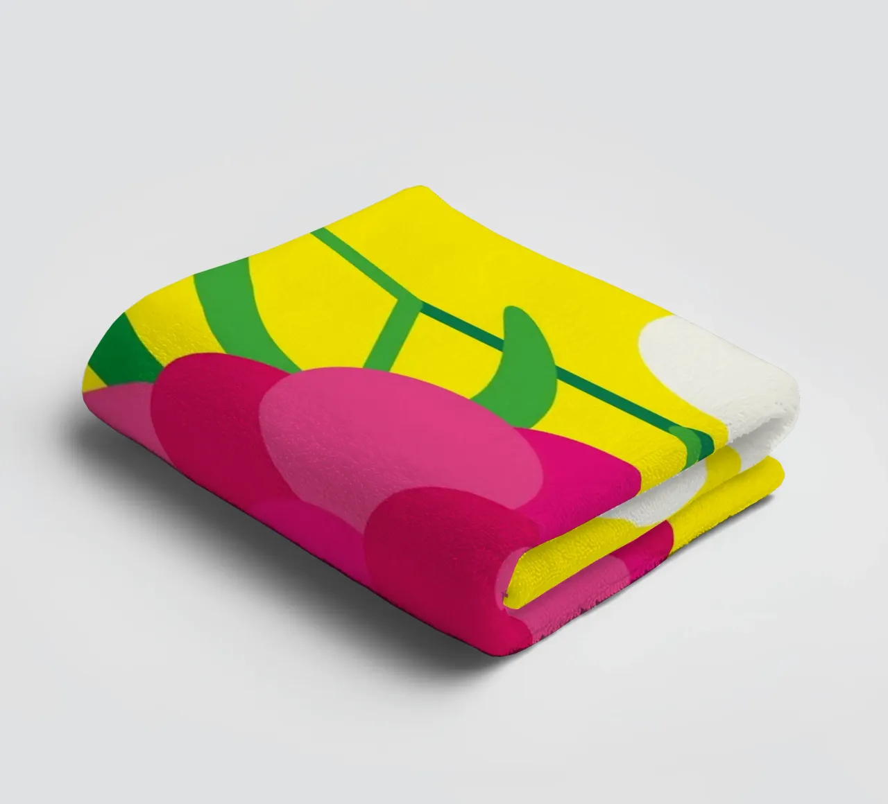 Raspberry towel by Lidia Blomgren