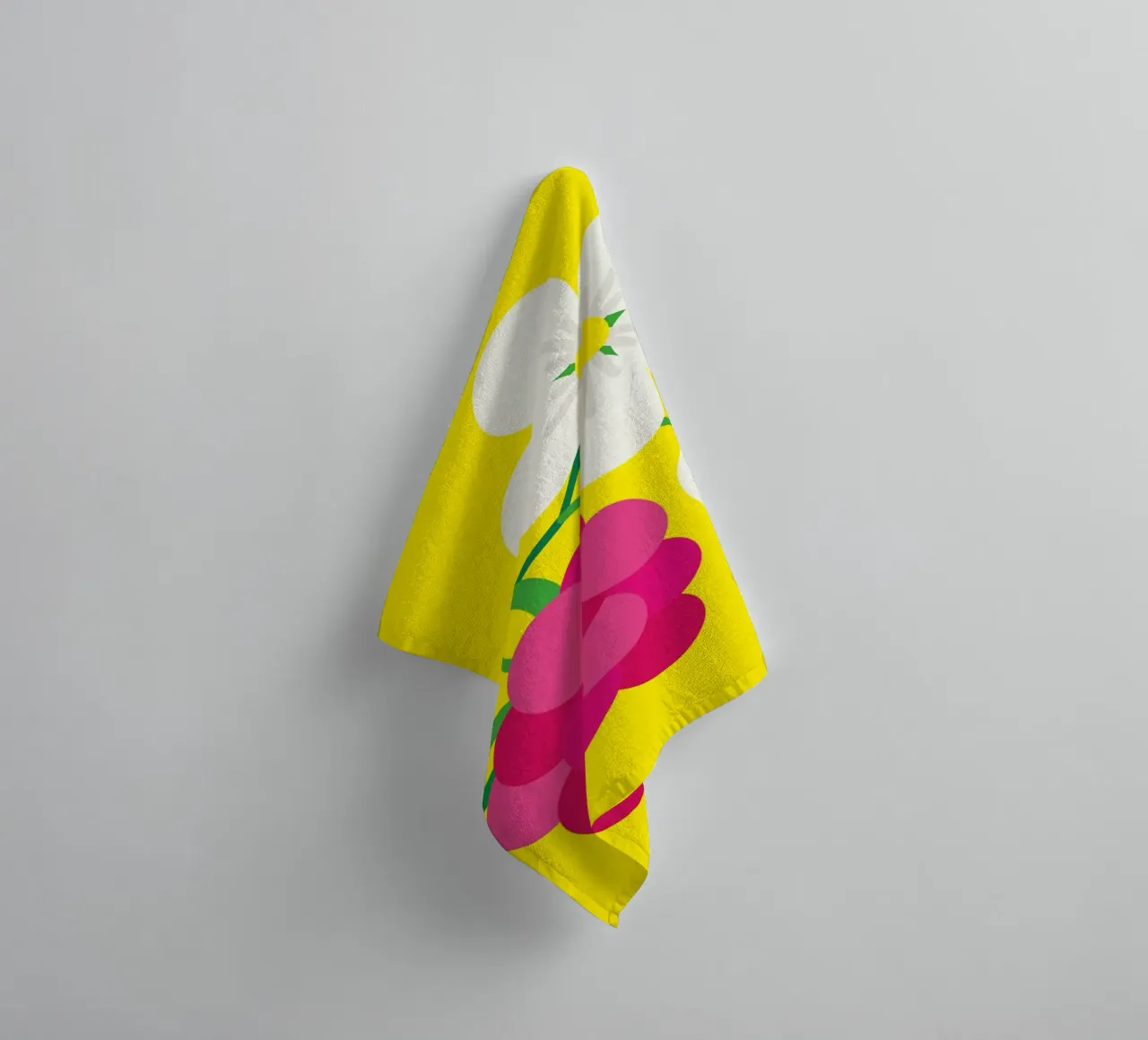 Raspberry towel by Lidia Blomgren