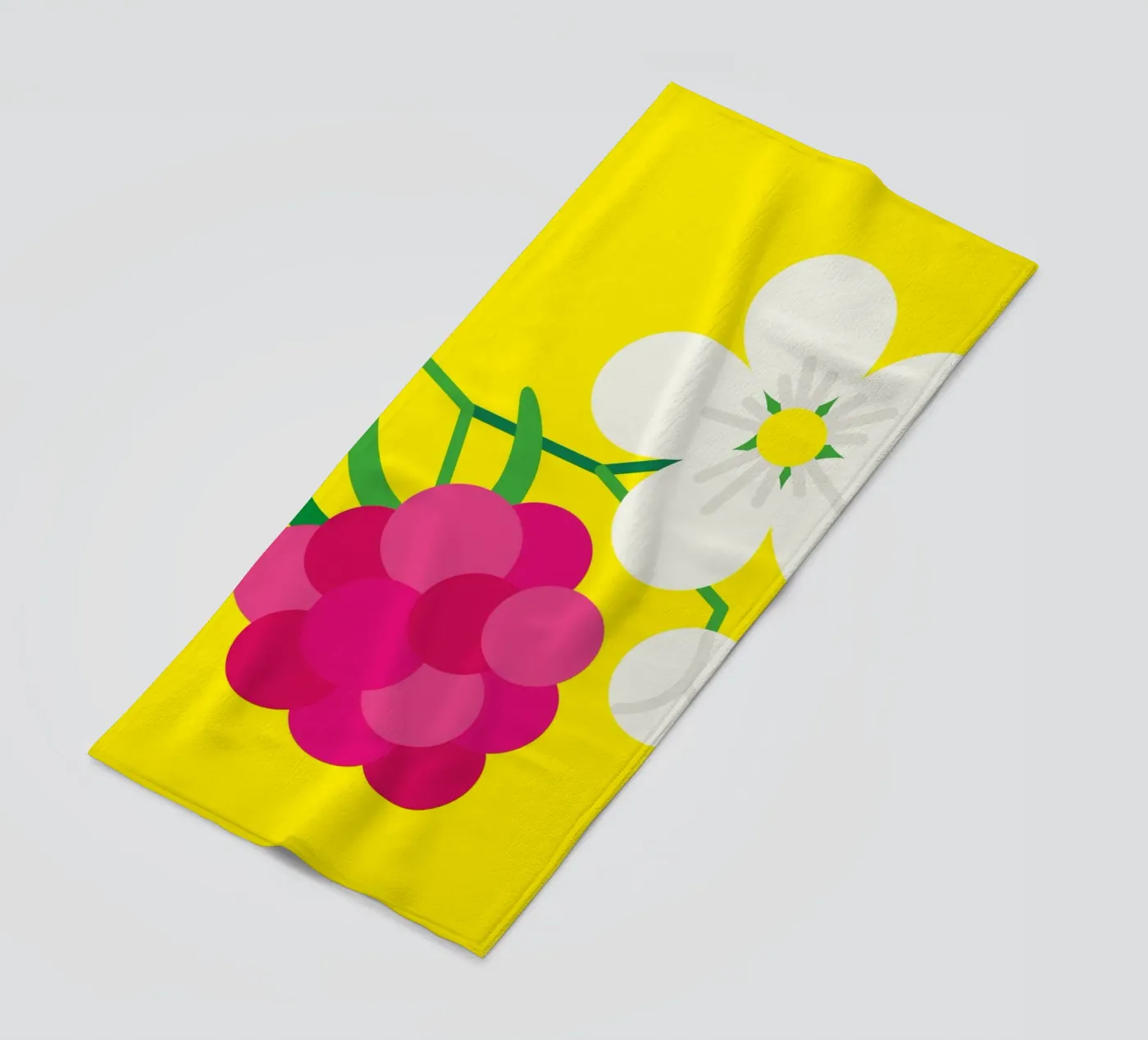 Raspberry Strandtuch von Lidia Blomgren