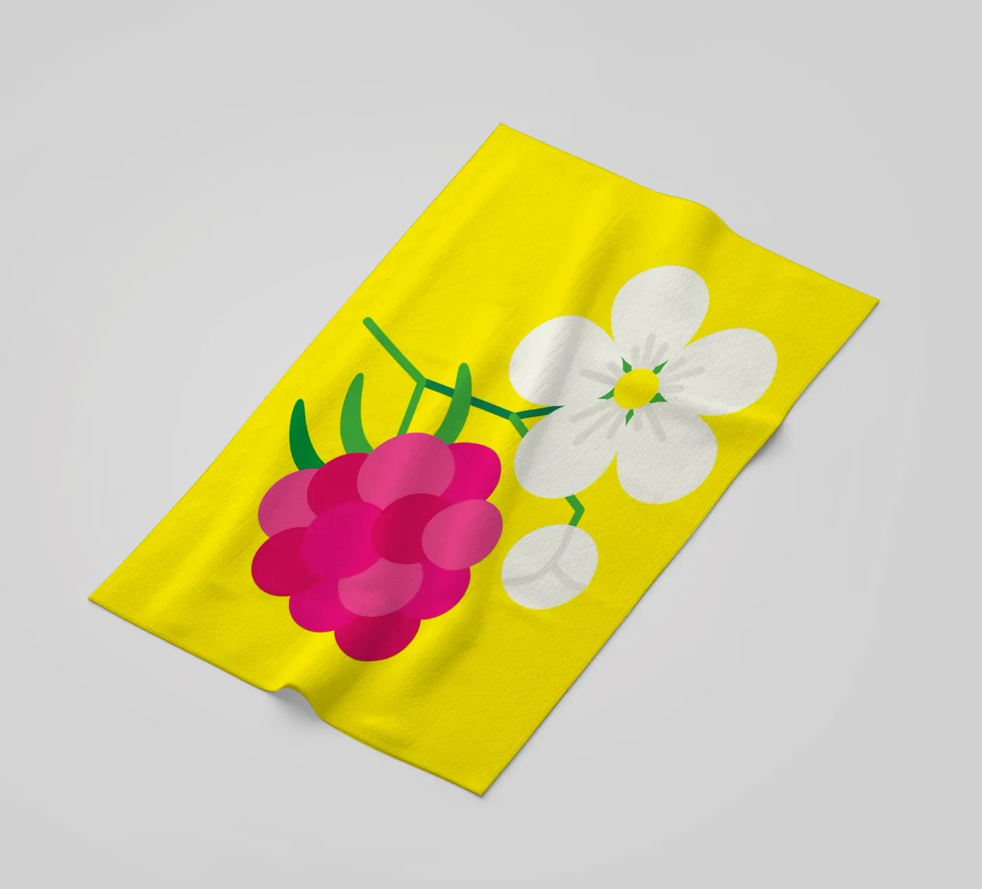 Raspberry Strandtuch von Lidia Blomgren