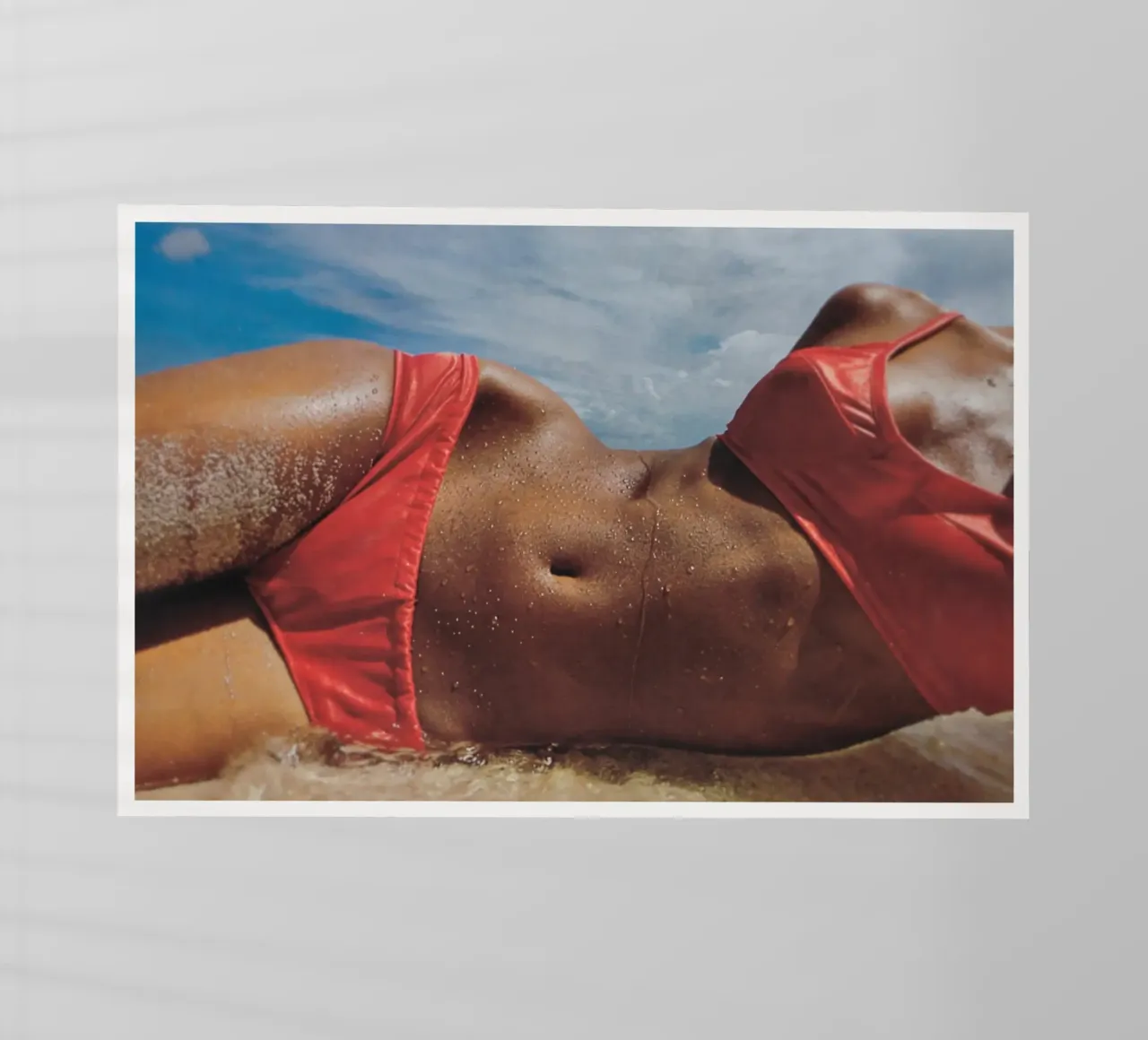 Vibrazioni da bikini retrò pellicola backlit da Carinaprint