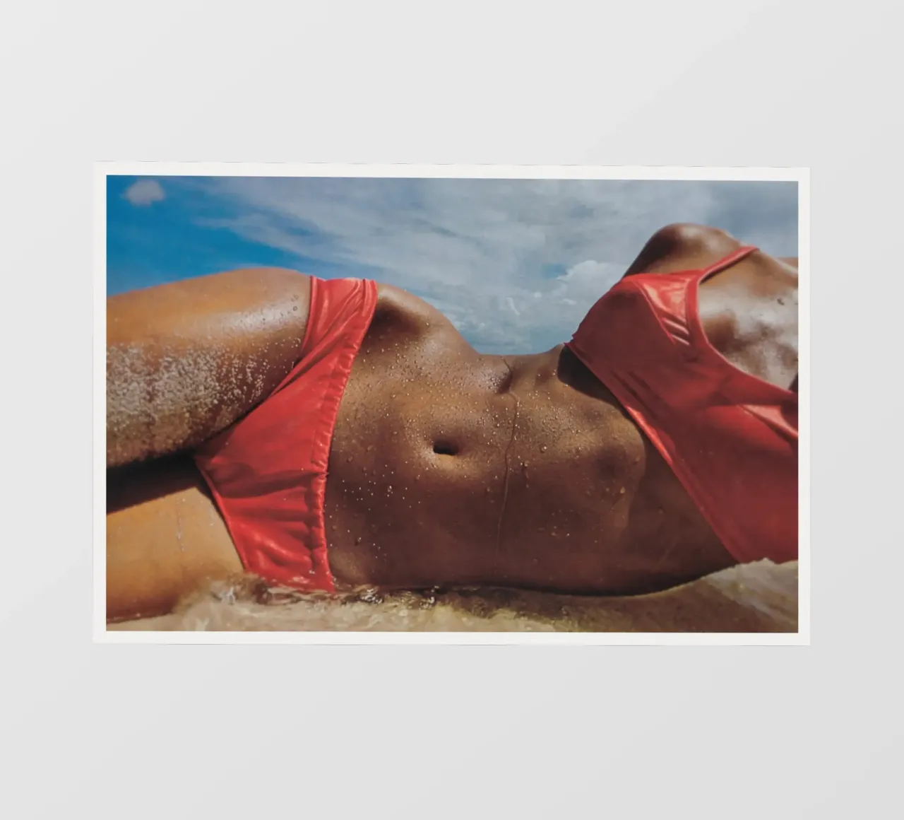 Vibrazioni da bikini retrò pellicola backlit da Carinaprint