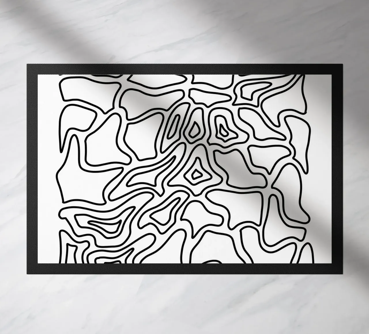 Motivo linea minimalista zerbino da MODERN NUANCE