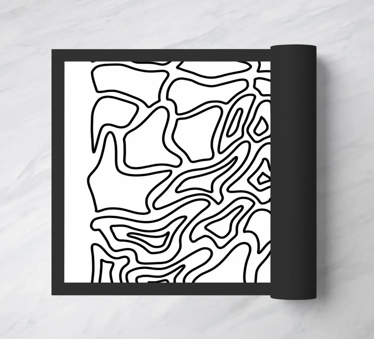Motivo linea minimalista zerbino da MODERN NUANCE