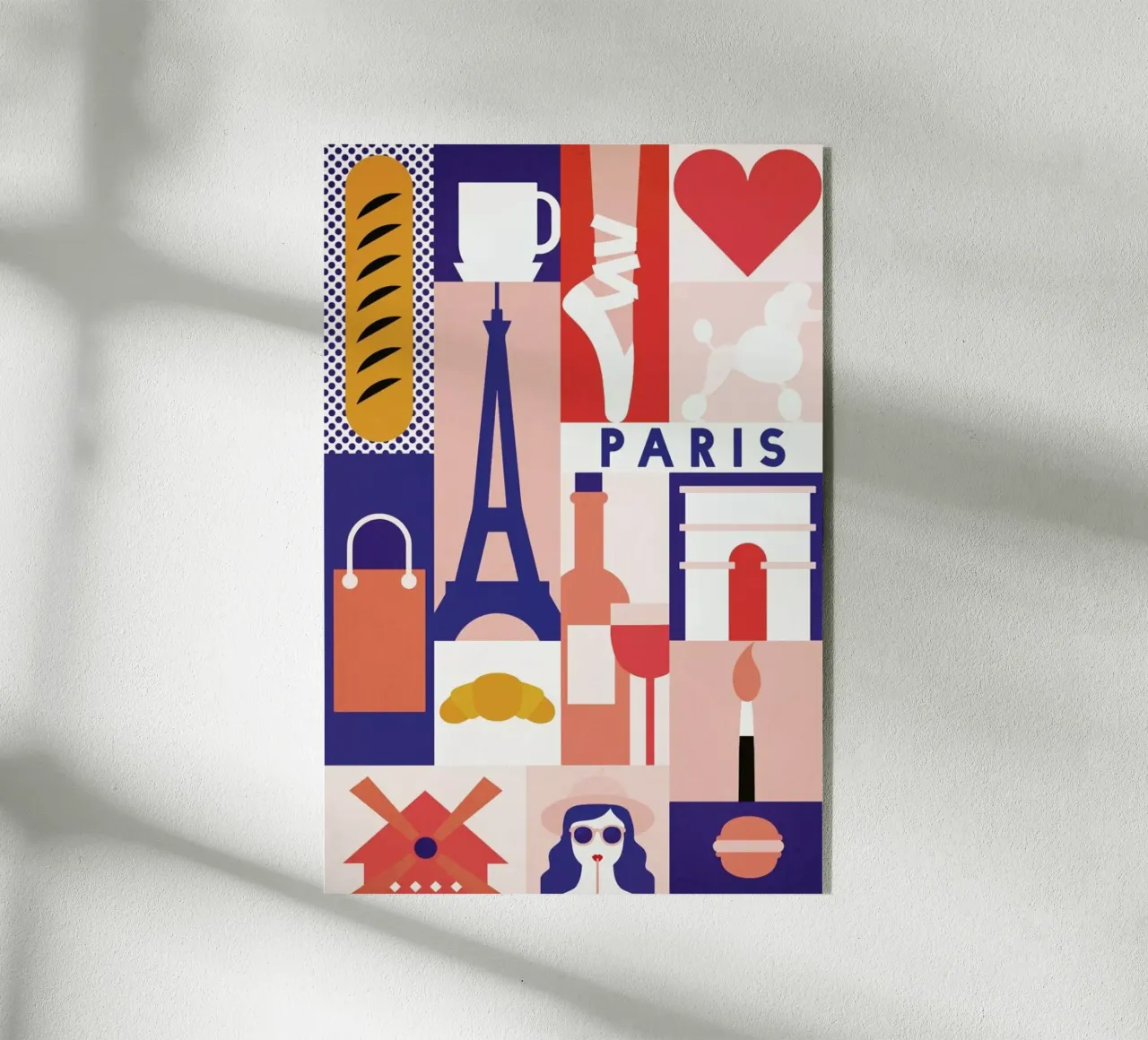 Iconic Paris plexiglass da The Cartography Collection