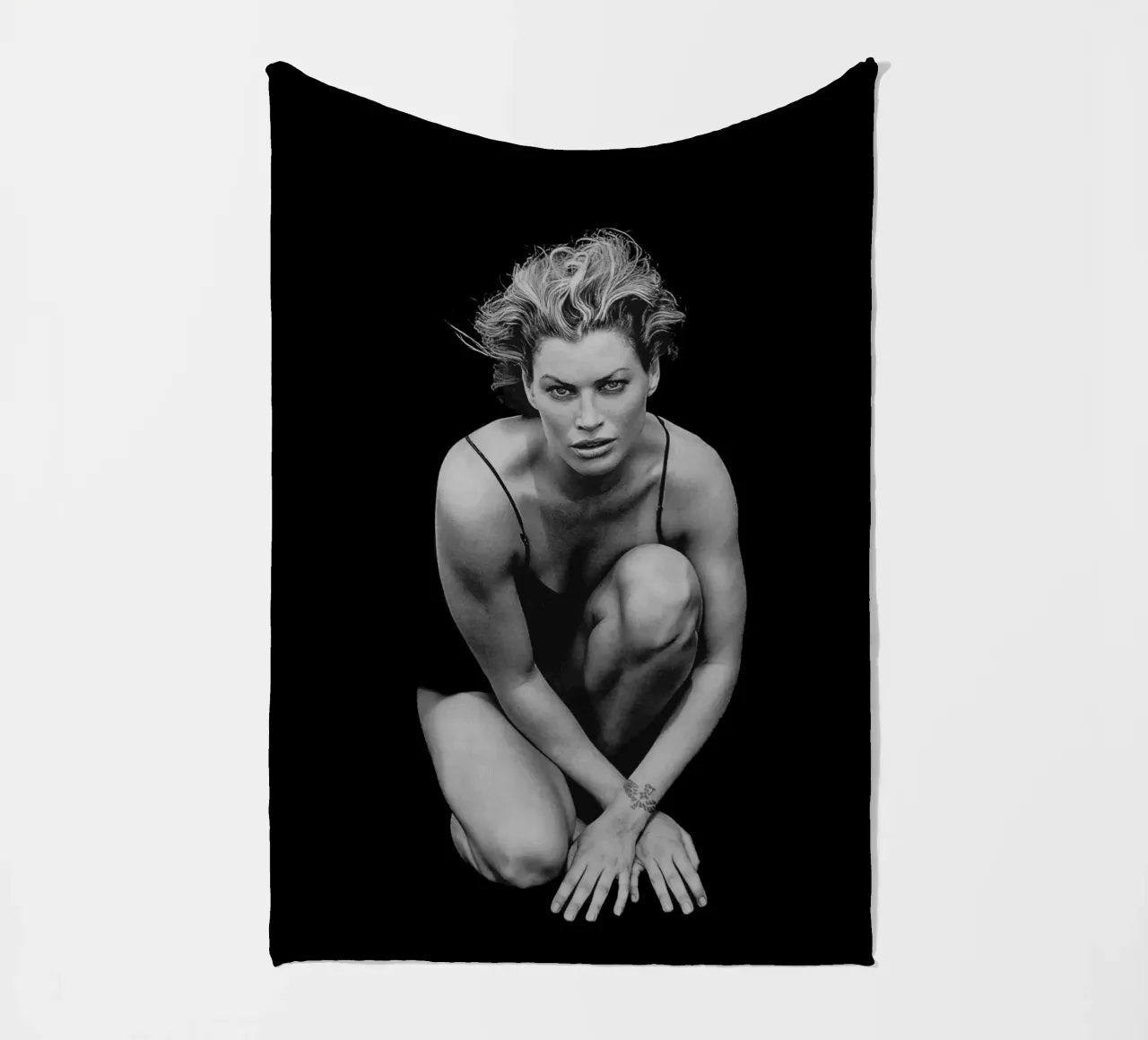 Model Carre Otis B&W coperta in pile da Carinaprint