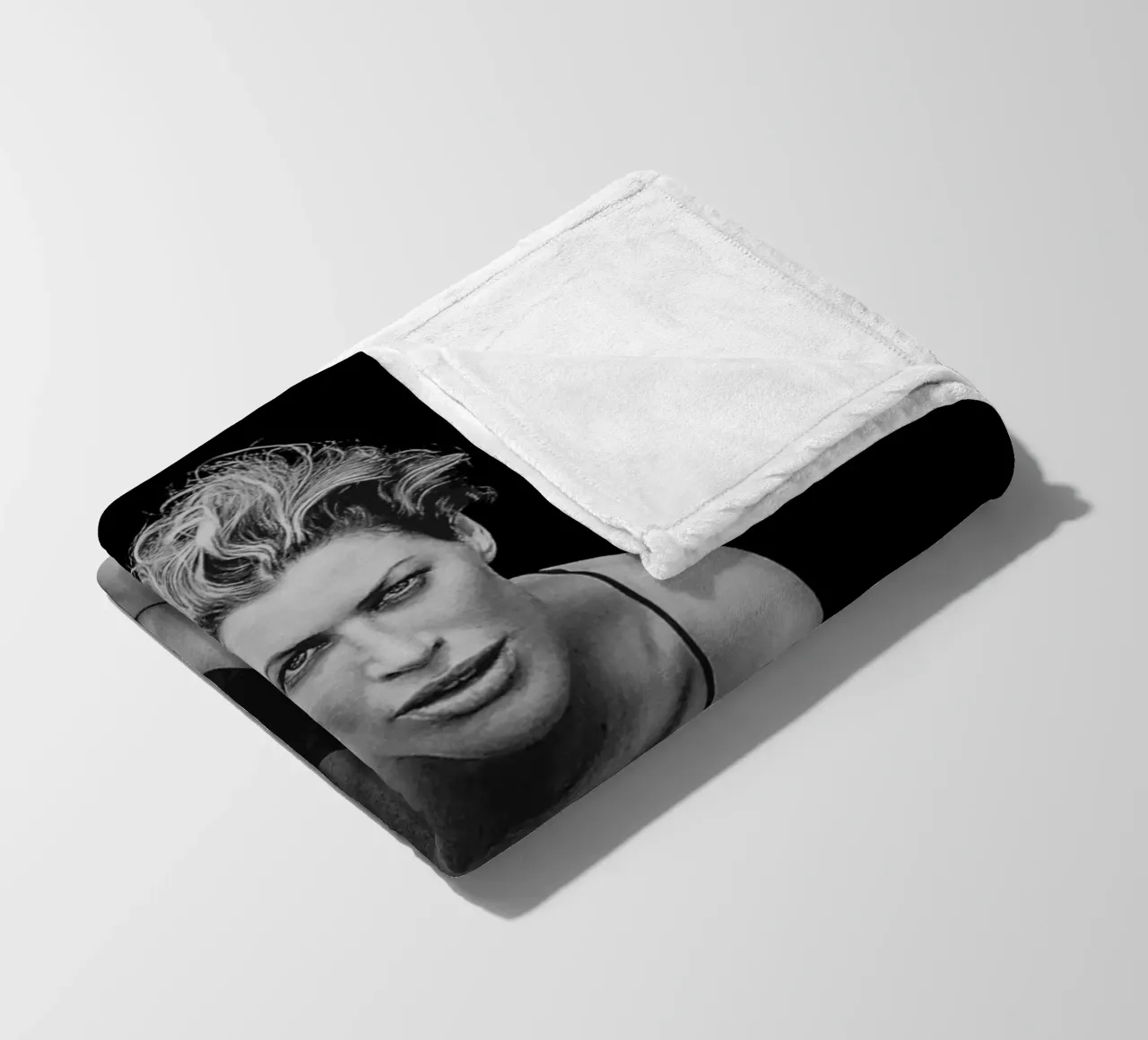 Model Carre Otis B&W coperta in pile da Carinaprint