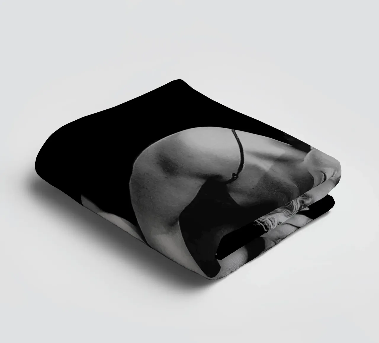 Model Carre Otis B&W asciugamano da bagno da Carinaprint