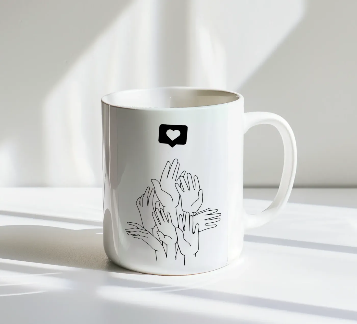 Fake Plastic ceramic mug by Ninhol