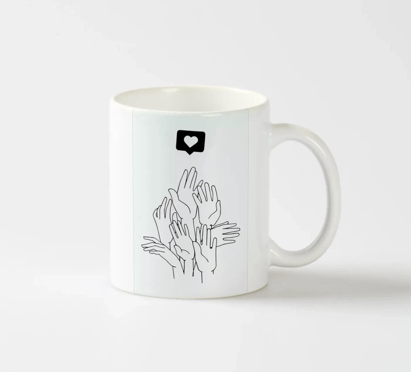 Fake Plastic ceramic mug by Ninhol