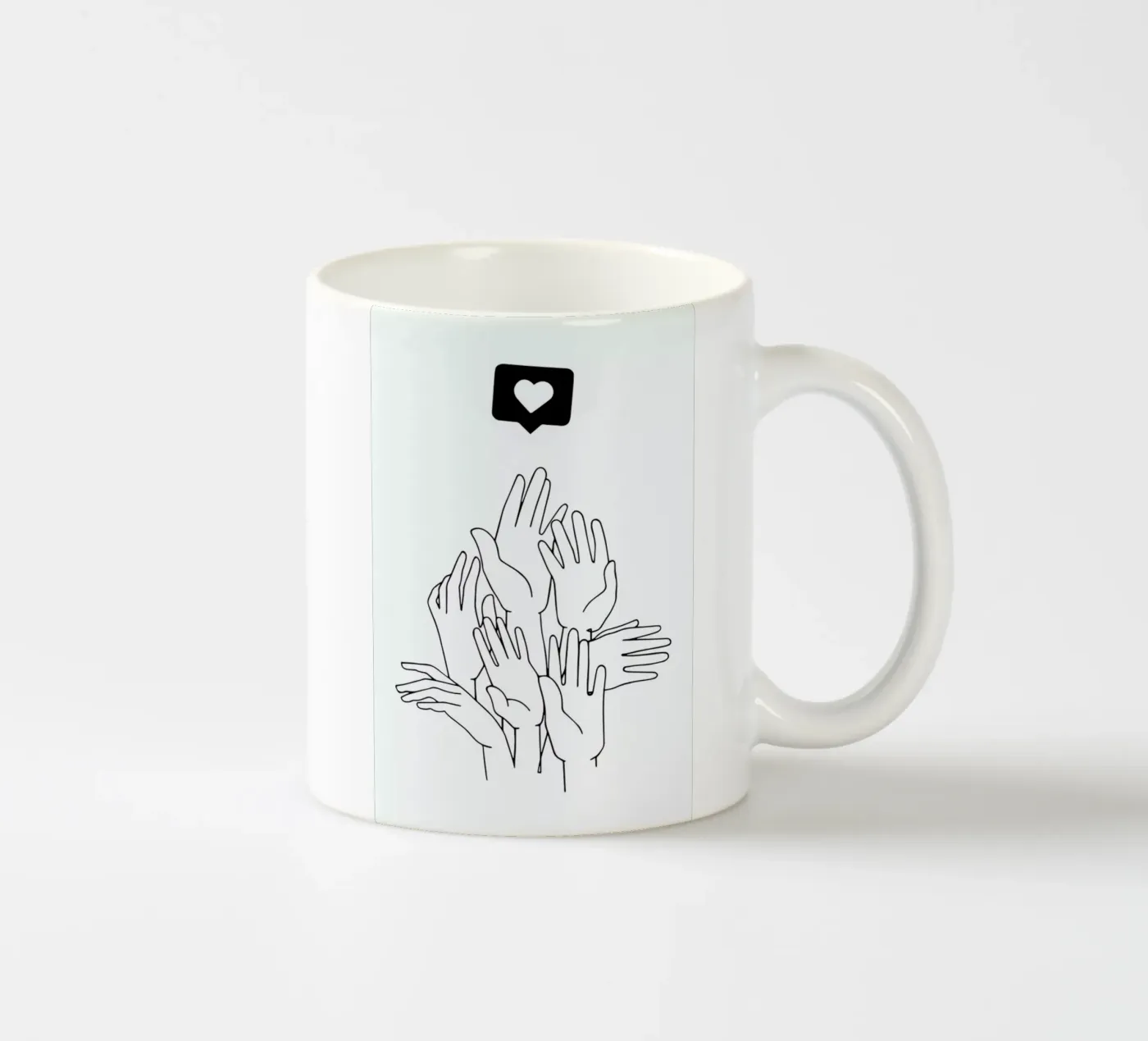 Fake Plastic ceramic mug by Ninhol