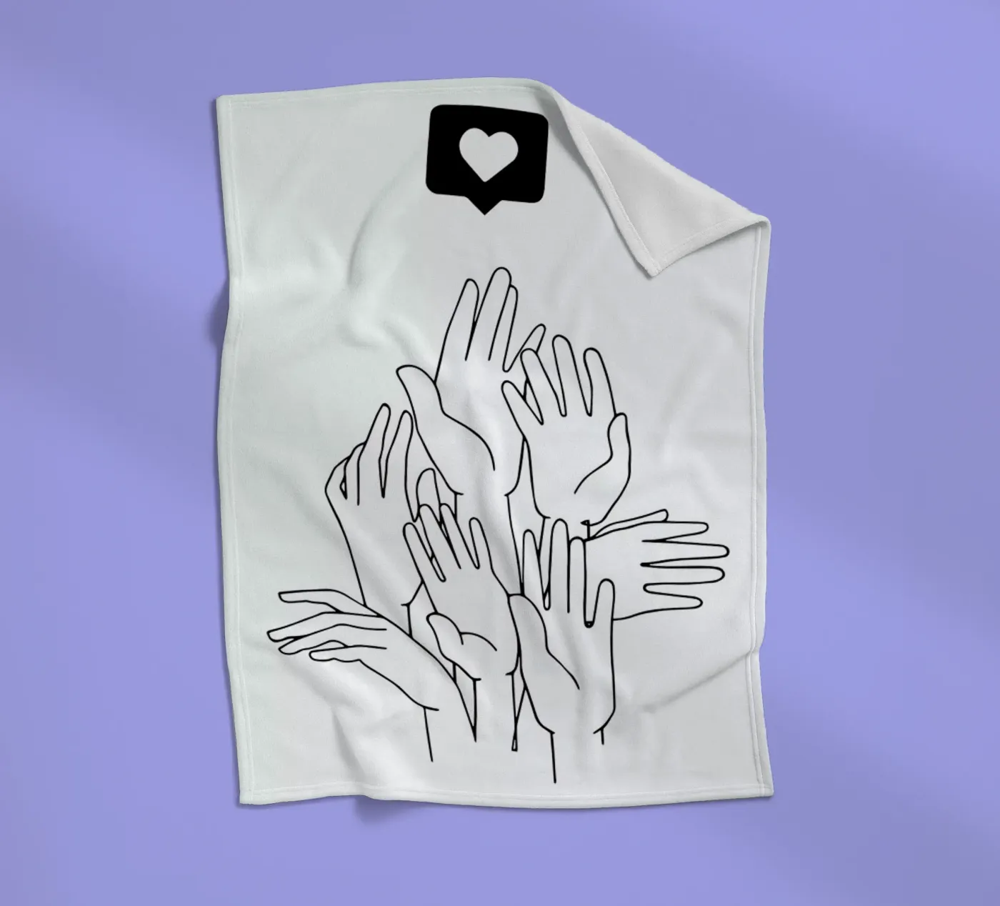Fake Plastic fleecedeken van Ninhol