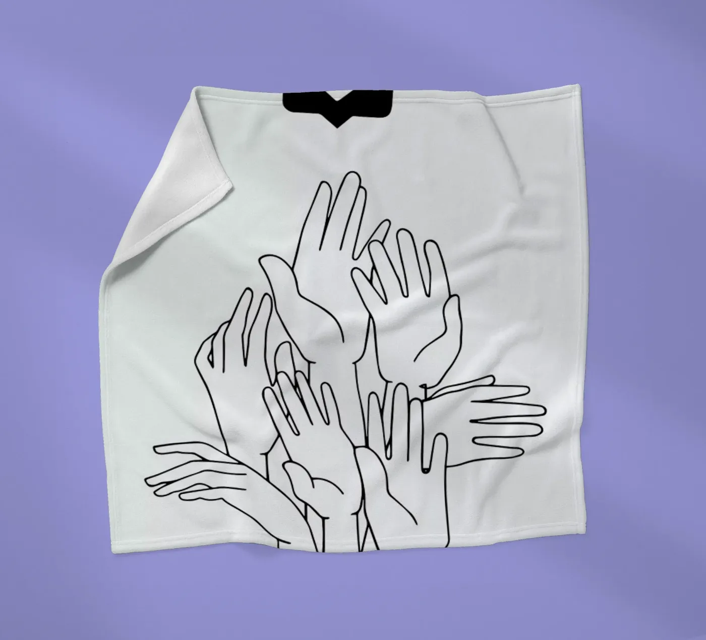 Fake Plastic Fleecedecke von Ninhol