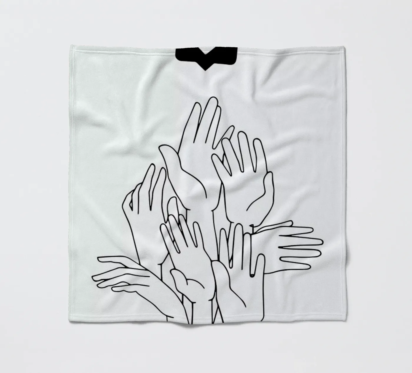 Fake Plastic fleecedeken van Ninhol