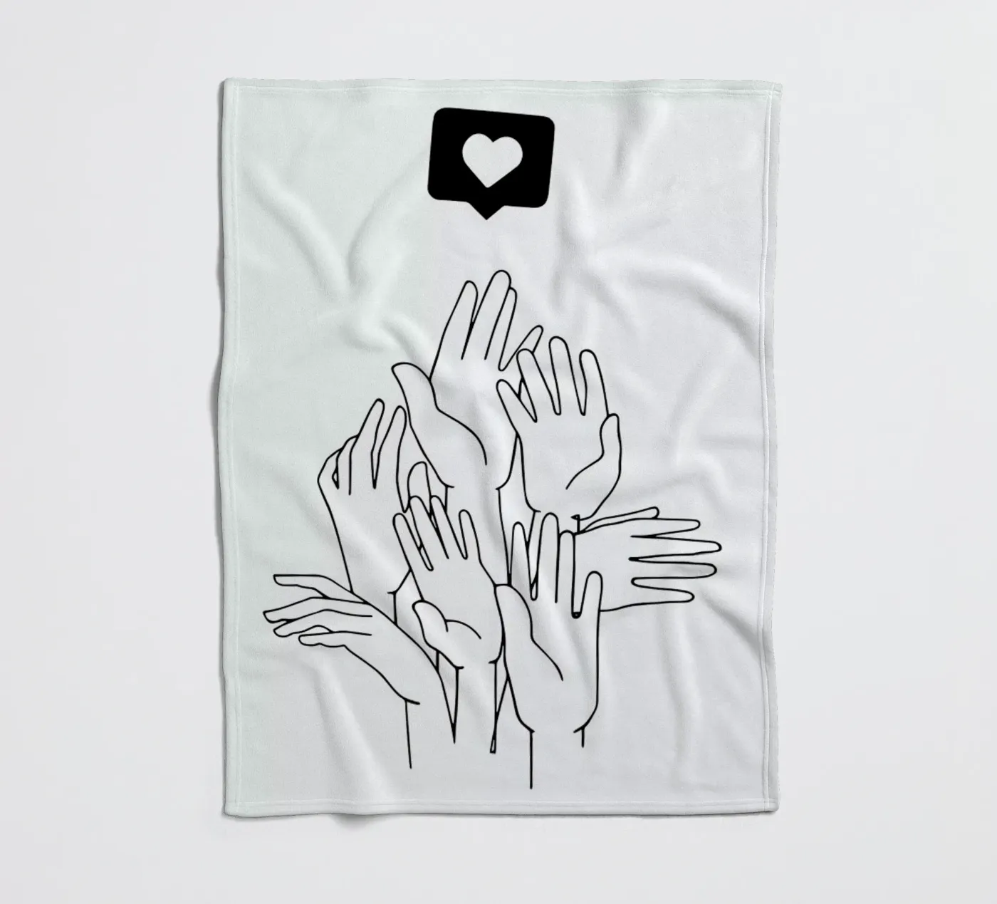 Fake Plastic Fleecedecke von Ninhol