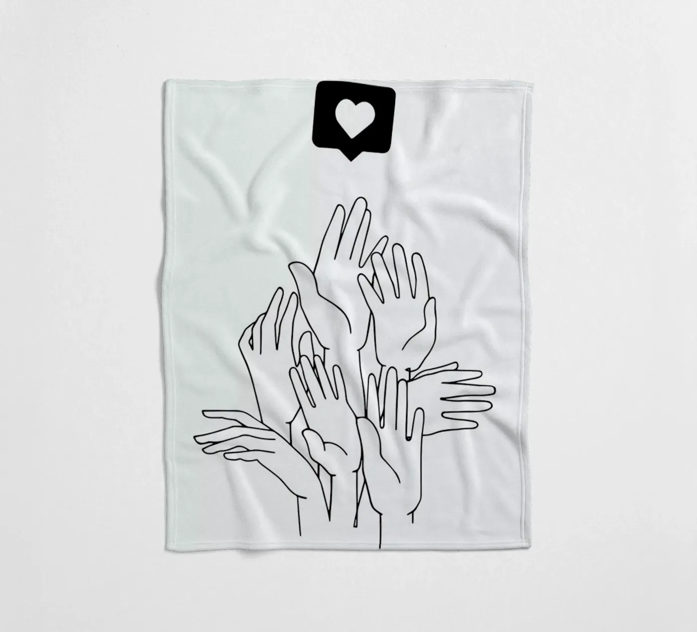 Fake Plastic Fleecedecke von Ninhol