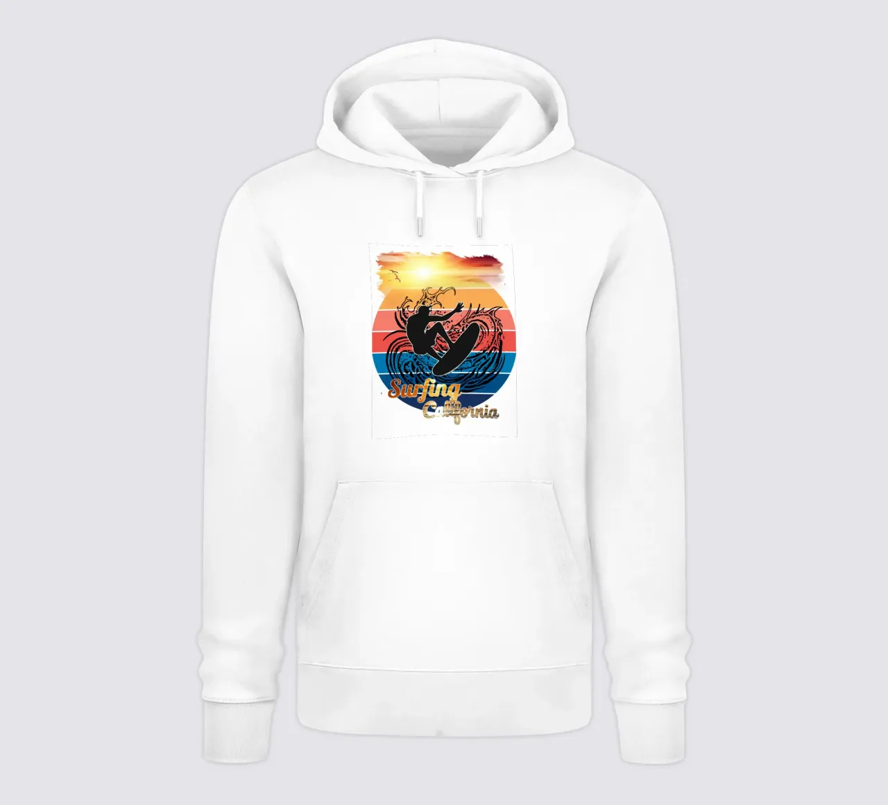 Surf Life Oval 2a - Summer Sun Vibes 13b felpa con cappuccio da surfer28