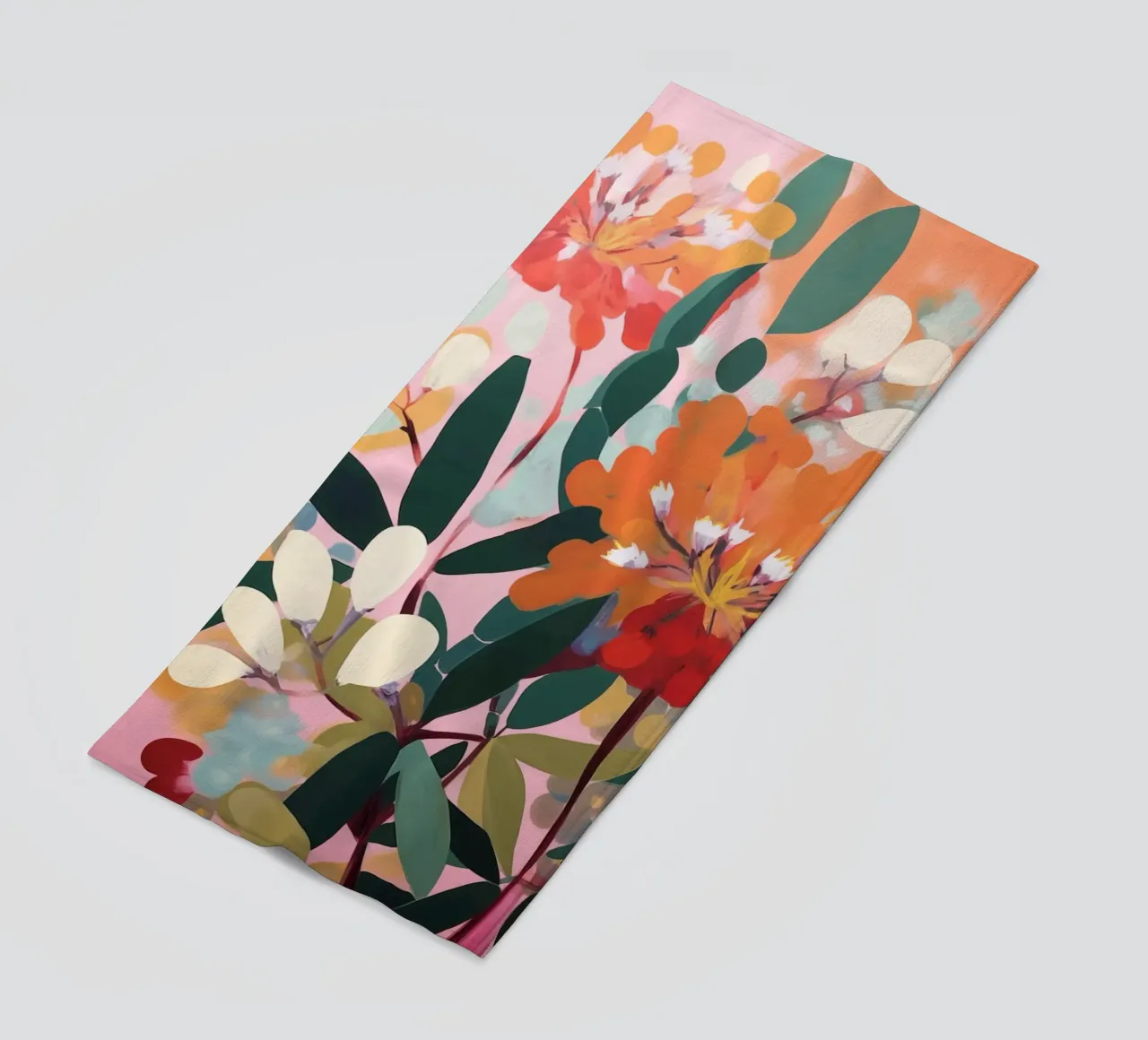 fiori d'arancio di primavera telo mare da Carinaprint