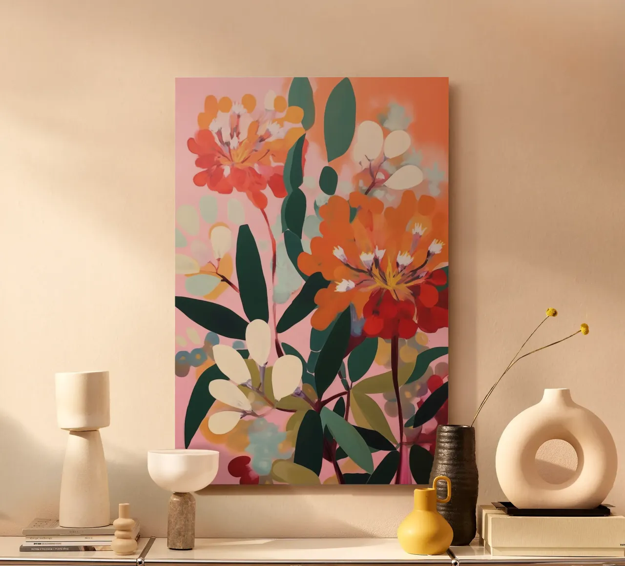 fiori d'arancio di primavera alluminio dibond da Carinaprint