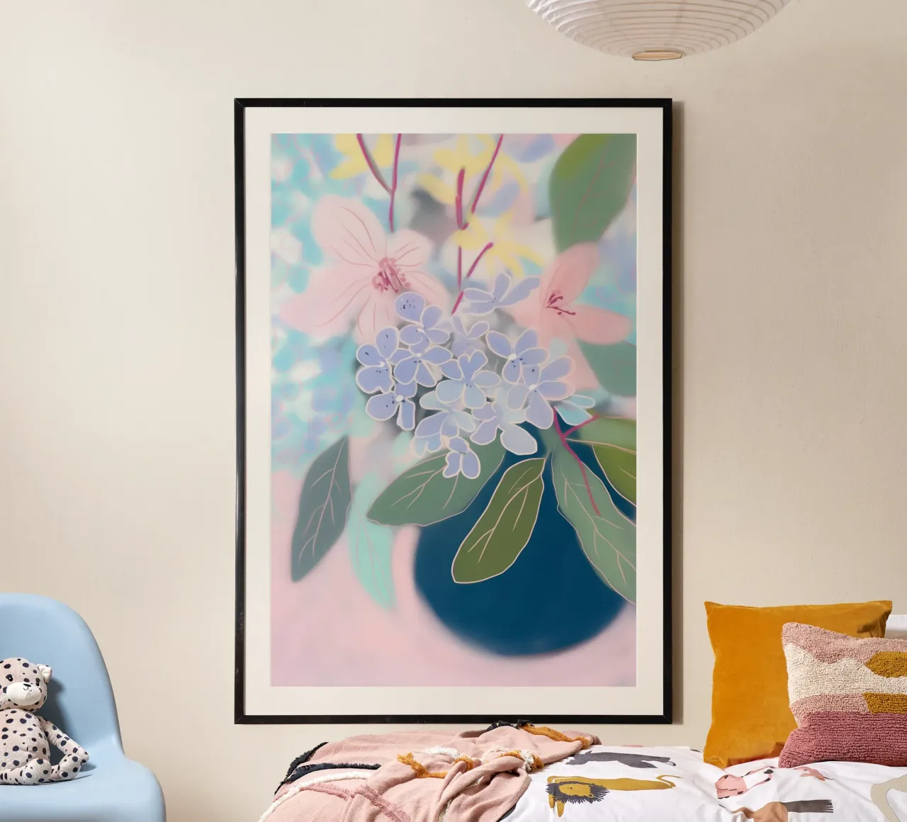 Fioriere morbide poster con telaio in alluminio da Carinaprint