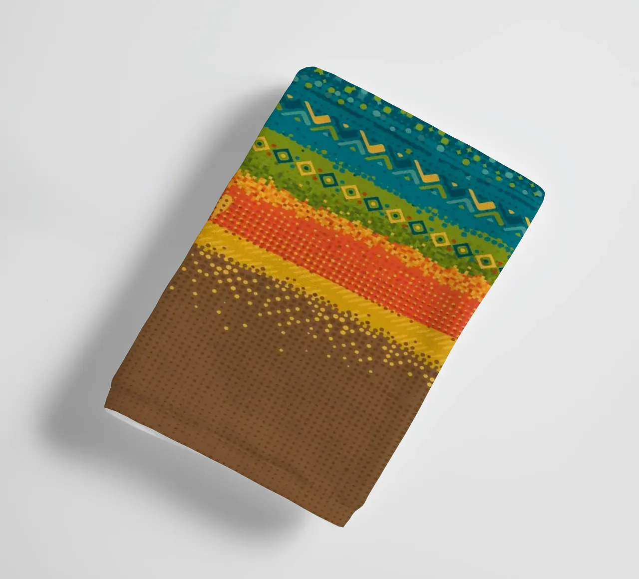 Mount Kilimanjaro towel by The Printed Sparrow