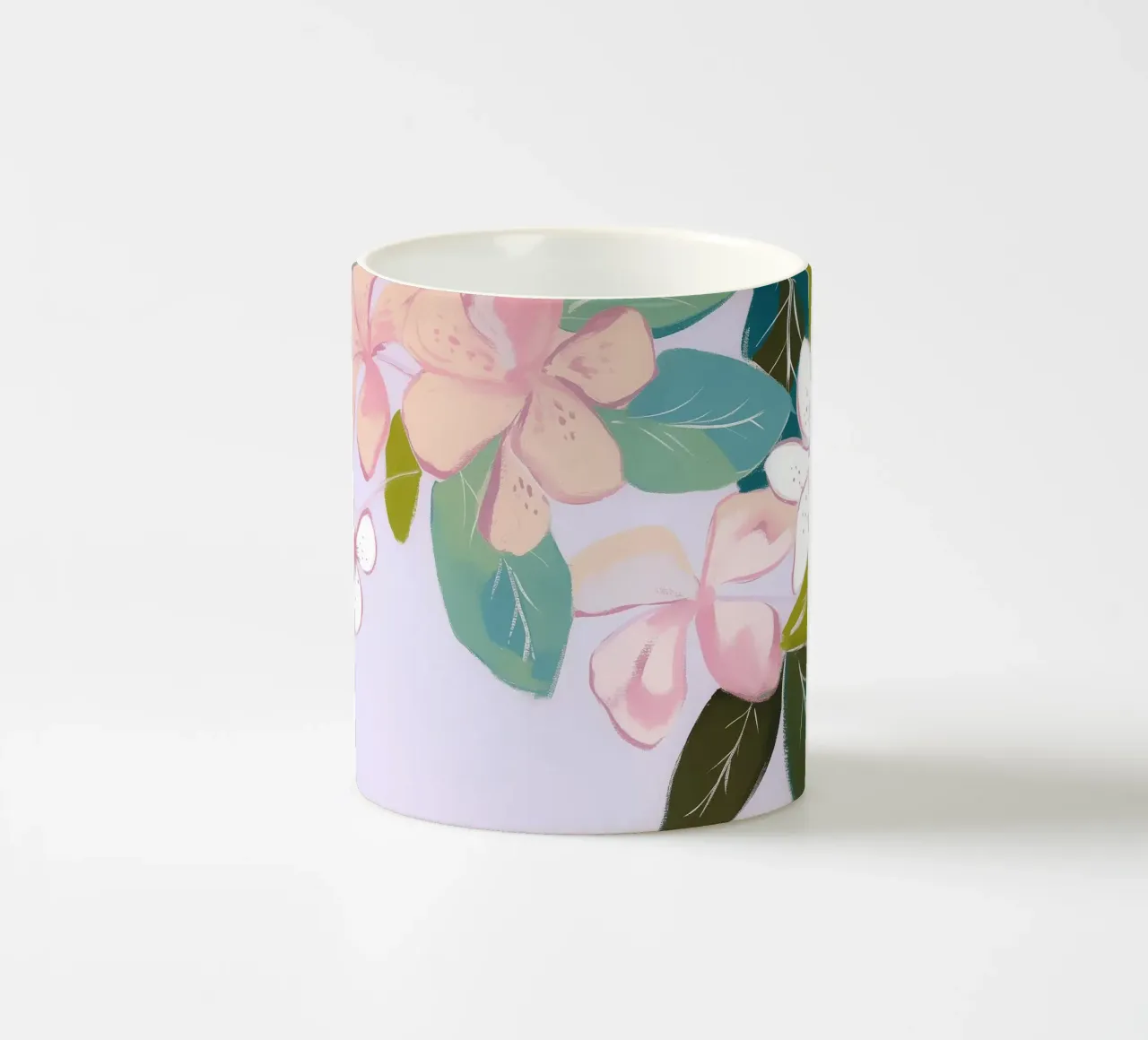 Fiori pastello tazza in ceramica da Carinaprint
