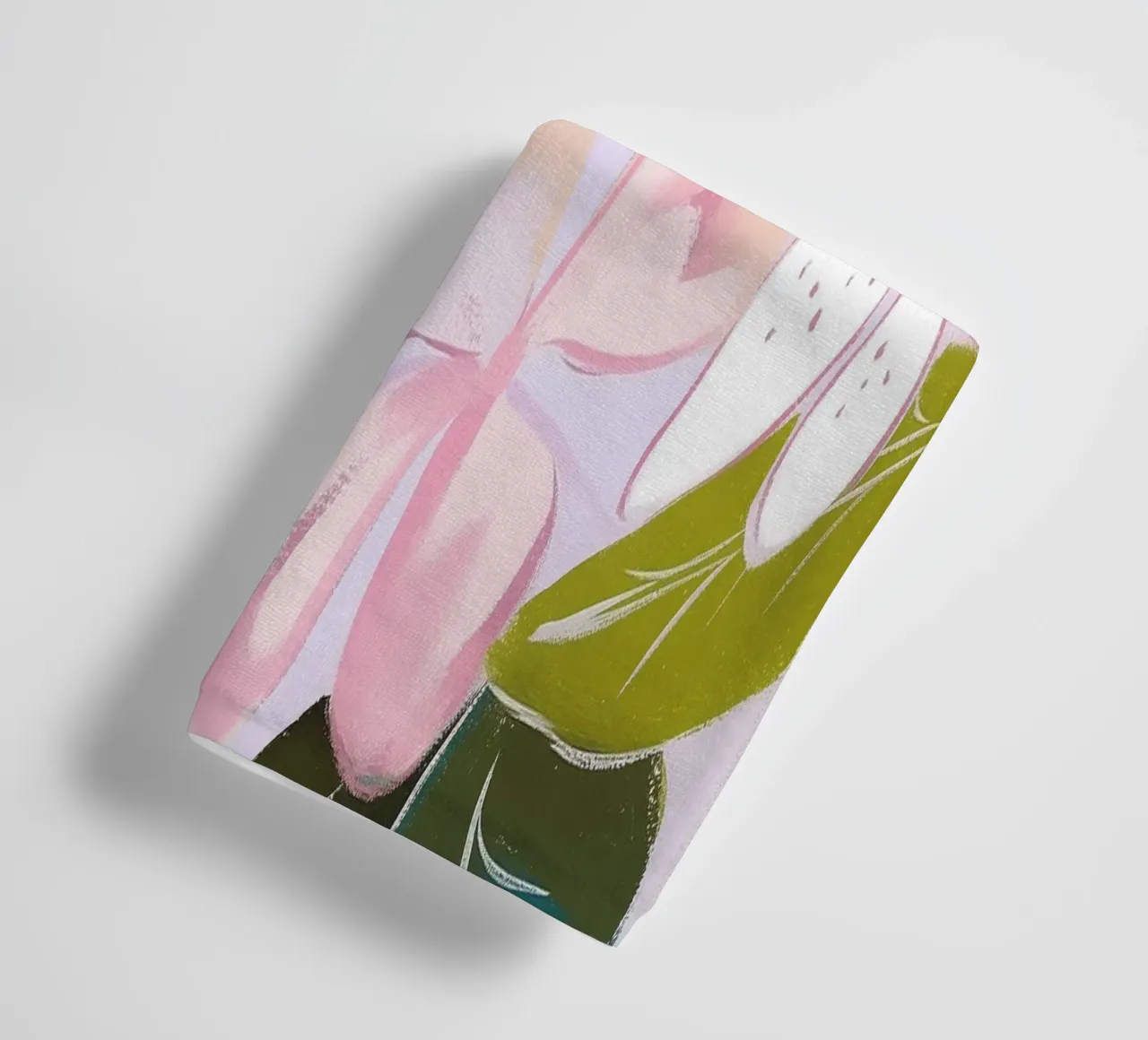 Fiori pastello asciugamano da bagno da Carinaprint