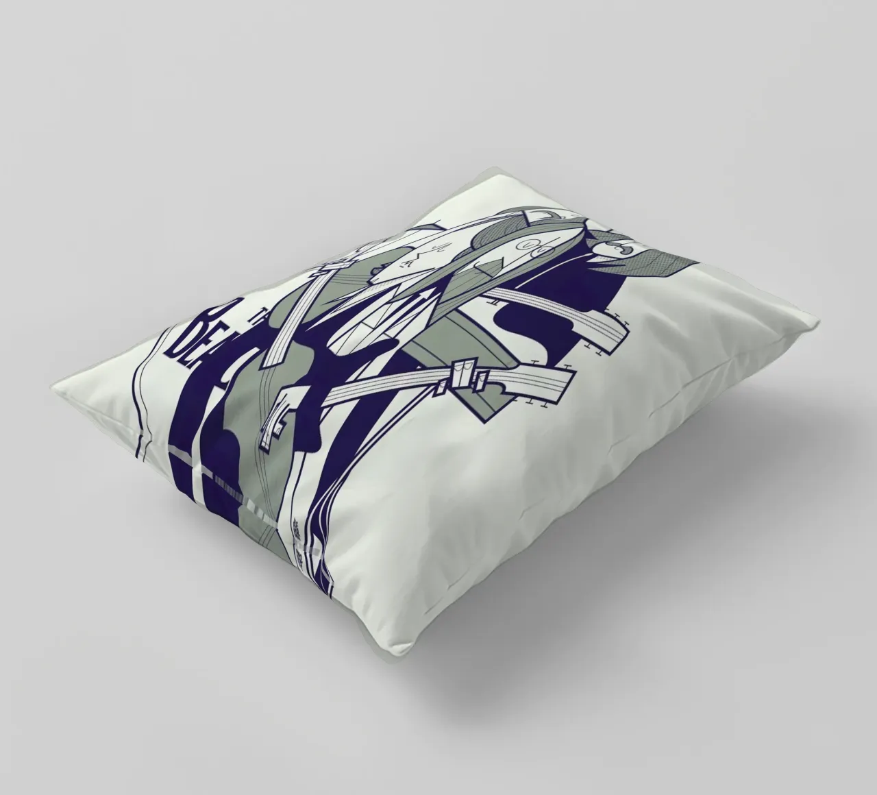 Fab Four cuscino da Ale Giorgini