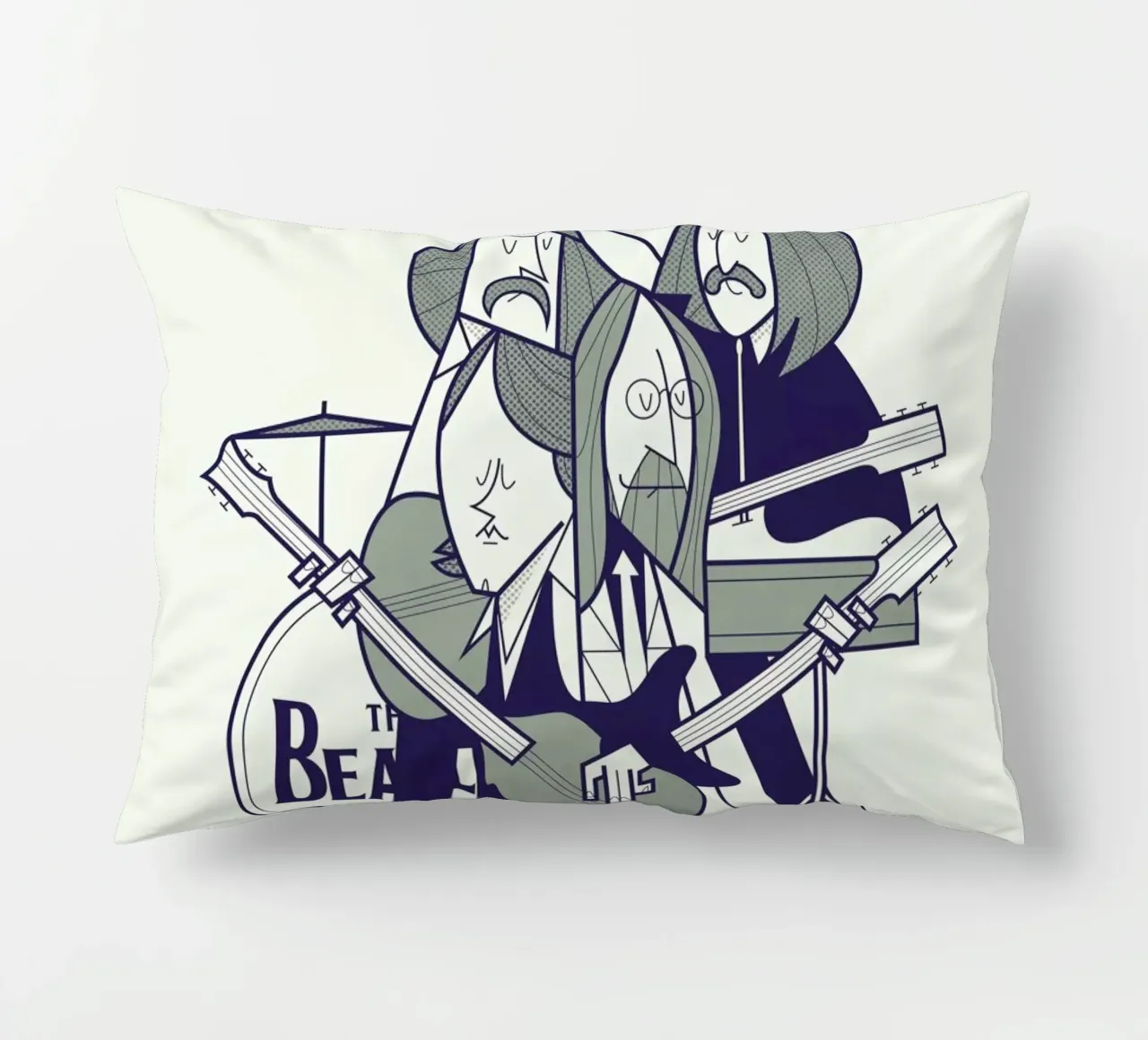 Fab Four cuscino da Ale Giorgini
