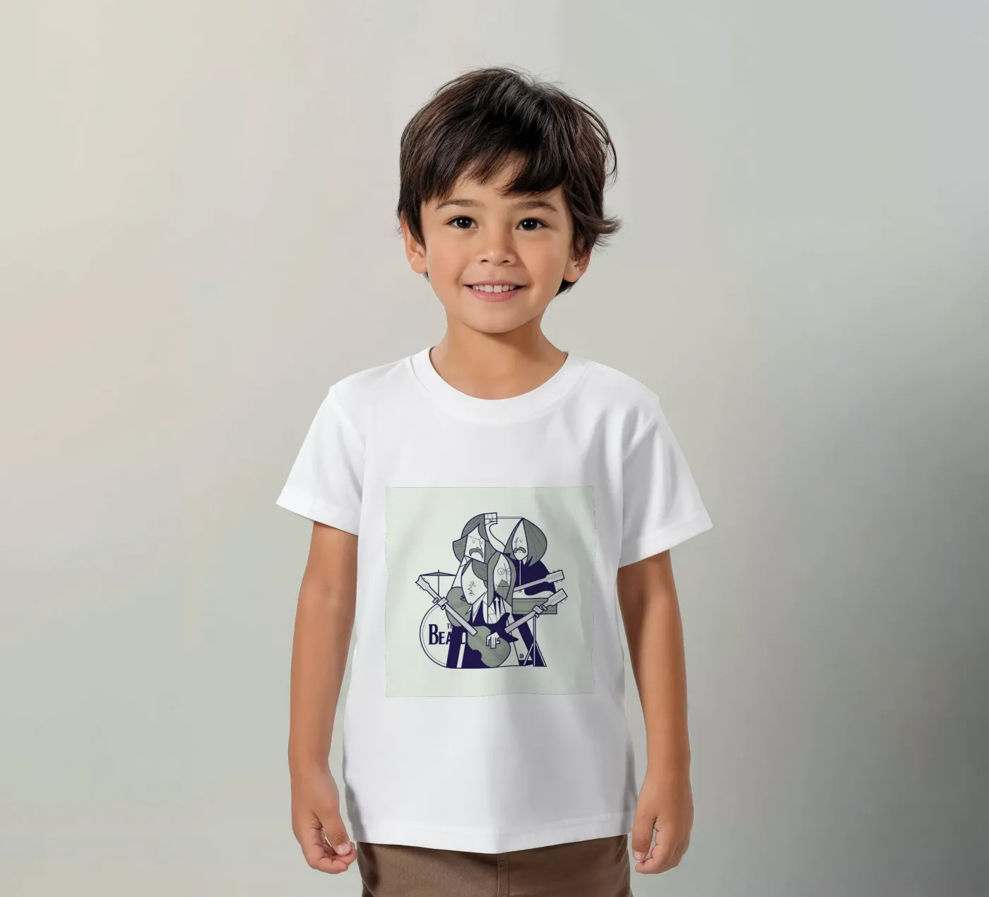 Fab Four t-shirt bambini da Ale Giorgini