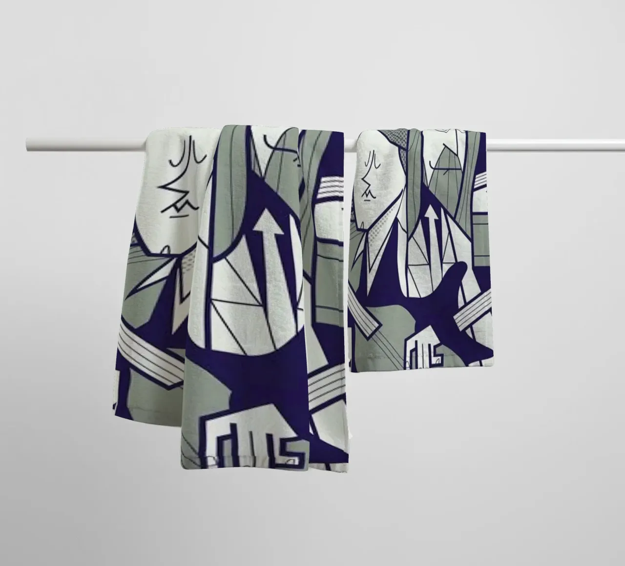 Fab Four asciugamano da bagno da Ale Giorgini