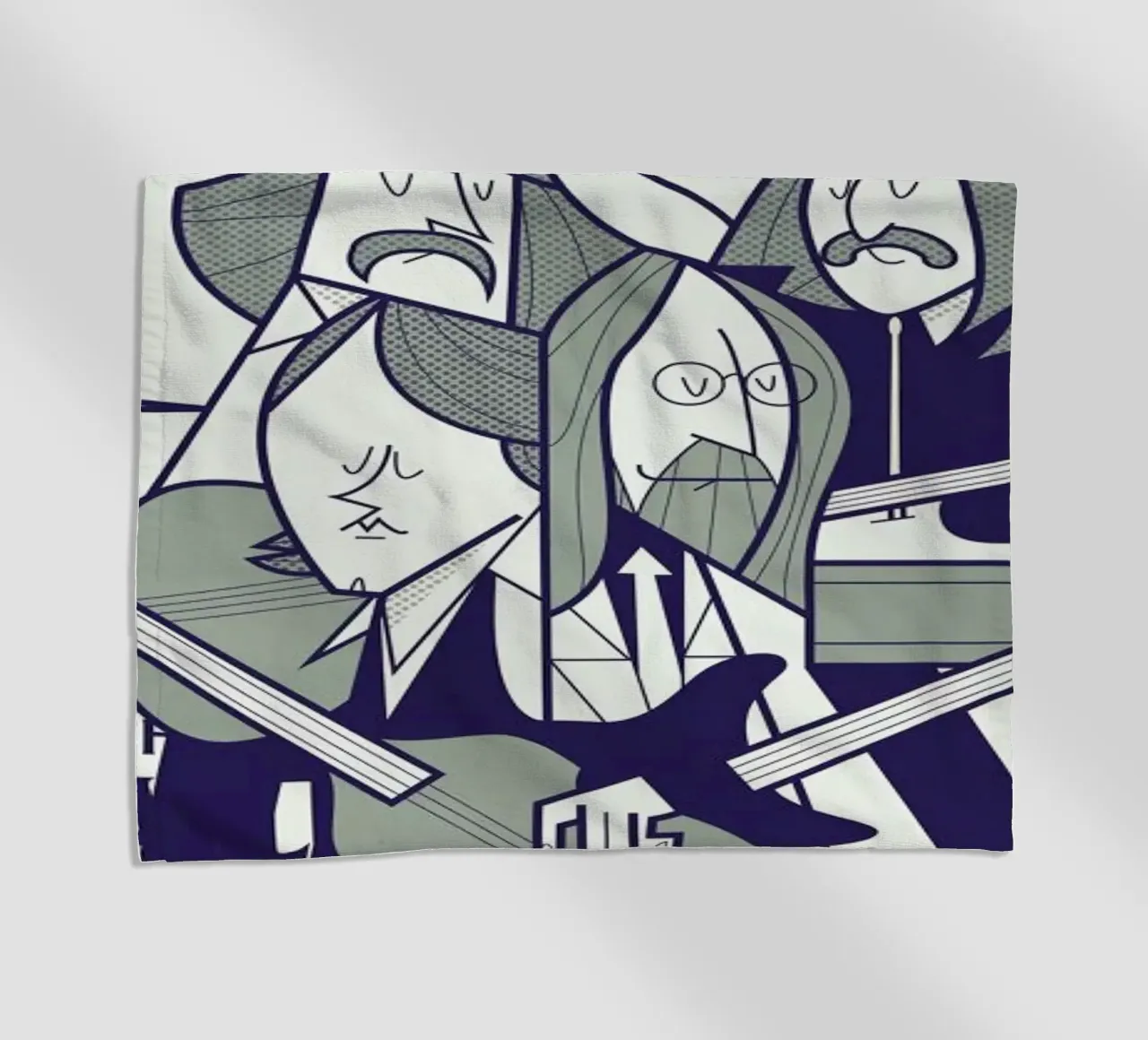 Fab Four telo mare da Ale Giorgini