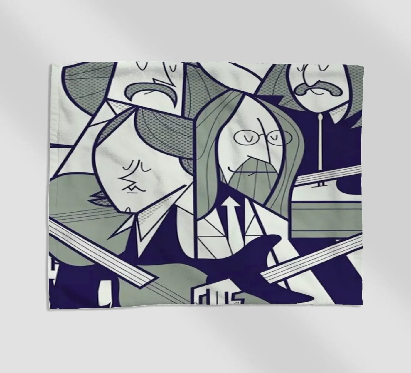 Fab Four telo mare da Ale Giorgini