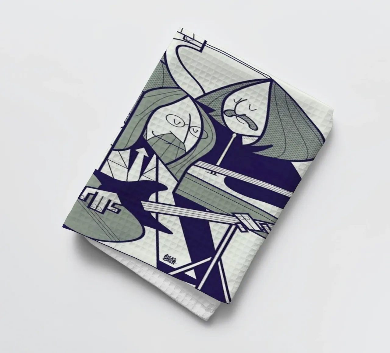 Fab Four canovaccio da cucina da Ale Giorgini